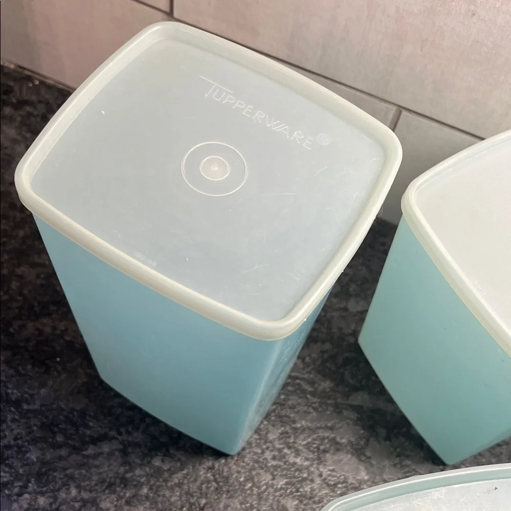 Airtight Blue Storage Container Set